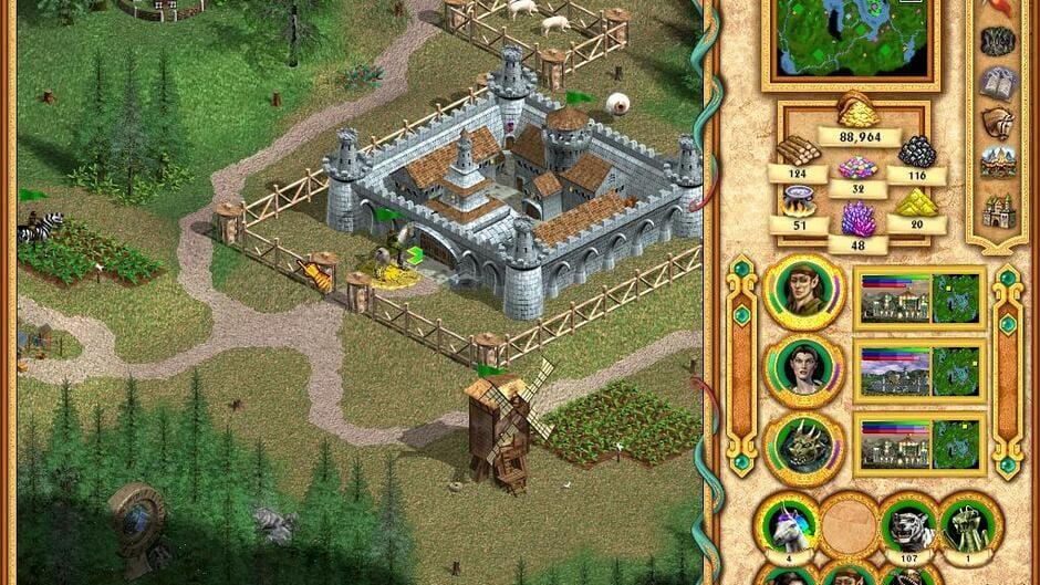 Heroes of Might and Magic IV screenshot 2
