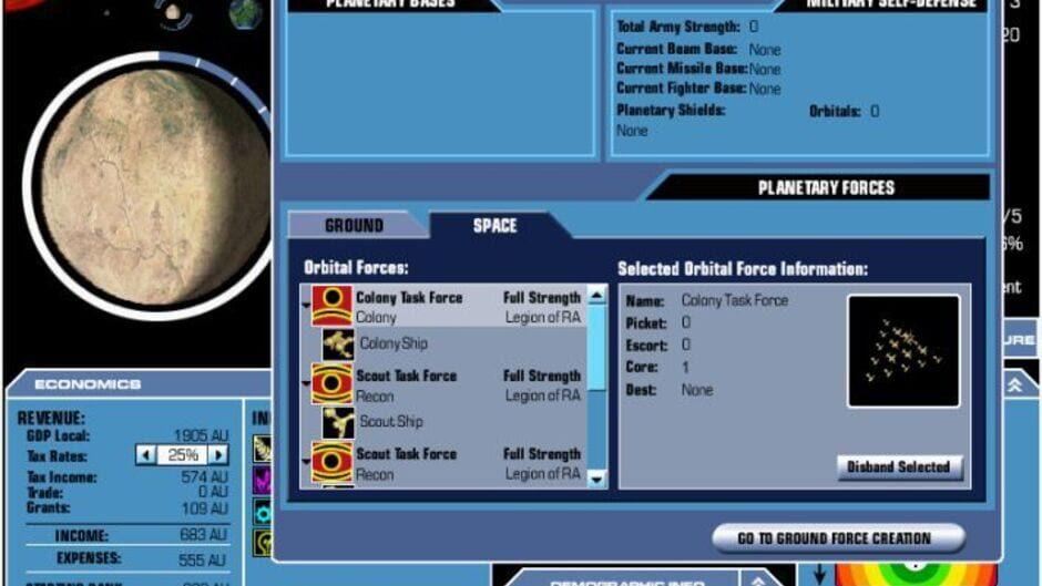 Master of Orion III screenshot 3